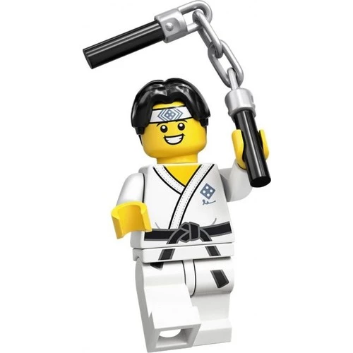 LEGO Minifigures 71027 Series 20: 10.Martial Arts Boy ürün görseli 1