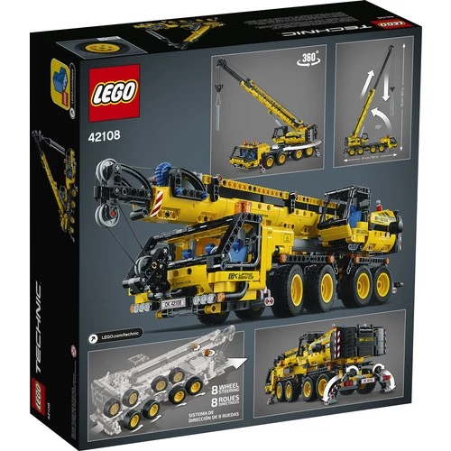 Lego Technic 42108 Mobil Vinç - 4
