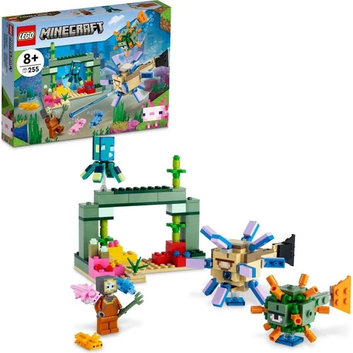 LEGO Minecraft 21180 The Guardian Battle