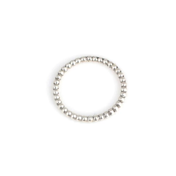 925 Ayar Gümüş Trend Alyans, Beyaz - Resim 3