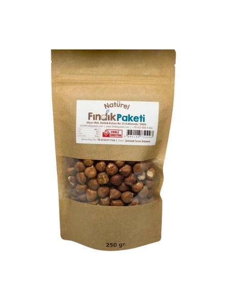Fındık Paketi Natürel İç Fındık 250 gr