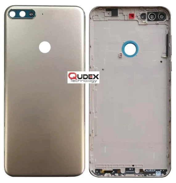 Qudex Y7 2018 Ile Uyumlu Arka Kapak Pil Batarya Kapağı Orjinal