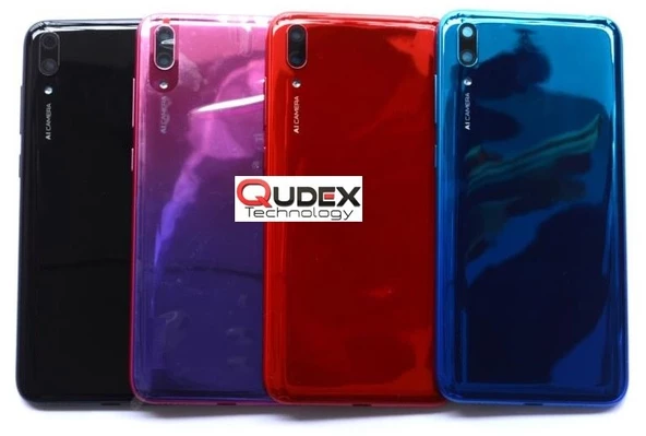 Qudex Y7 Pro 2019 Ile Uyumlu Arka Kapak Pil Batarya Kapağı