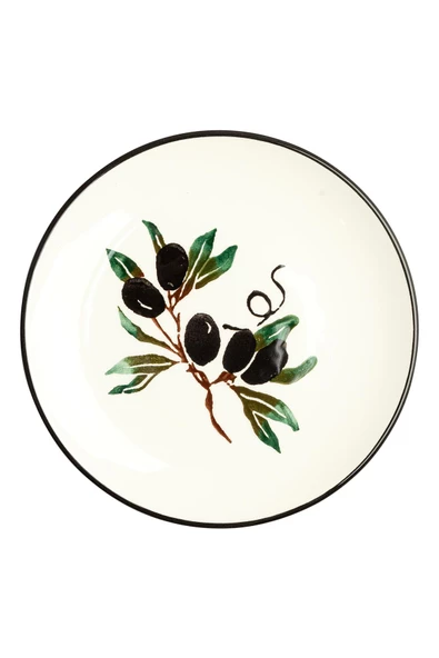 Mart Home Olive Yuvarlak 6'lı Pasta Tabağı - 3