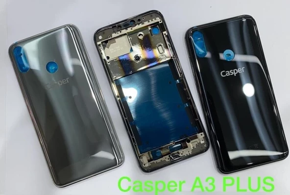 Casper Via A3 Plus Orta Kasa + Arka Kapak Pil Batarya Kapağı Orji