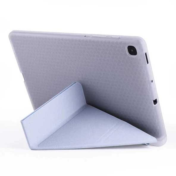 Galaxy Tab S6 Lite P610 Kılıf Kalem Bölmeli Standlı Smart Cover - 5