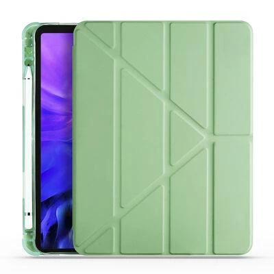 Galaxy Tab S7 T870 Kılıf Kalem Bölmeli Standlı Smart Cover - 11