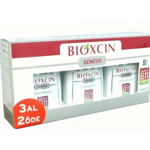 Bioxcin Genesis Şampuan Yağlı Saçlar 3 Al 2 Öde (3x300ml) ürün görseli 1