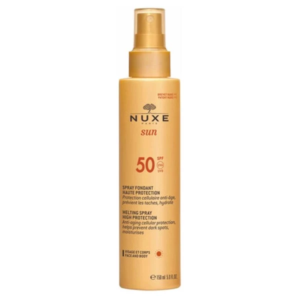 Nuxe Güneş Koruyucu - Spray Fondant Haute Protection 50 Spf 150 ml