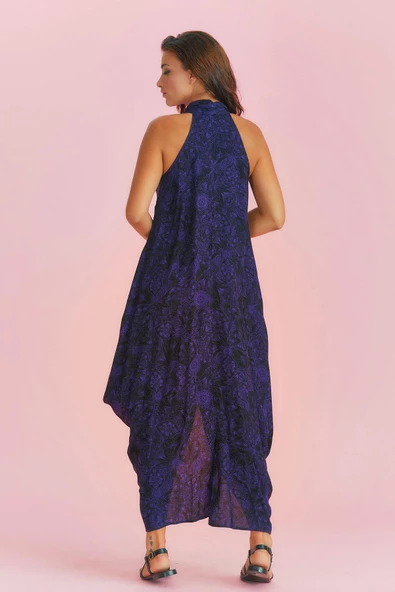 Degaje Yaka Otantik Elbise - 5