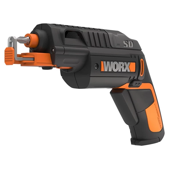 Worx Wx255 4Volt/1.5Ah. Li-İon Şarjlı Şarjörlü Tornavida + 6 Adet Bits Uç + Vida Tutucu - 2