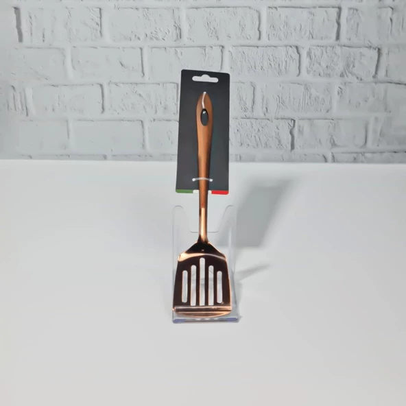 Hometarz Lüx Metal Gold Sos Spatula Paslanmaz Çelik - 3