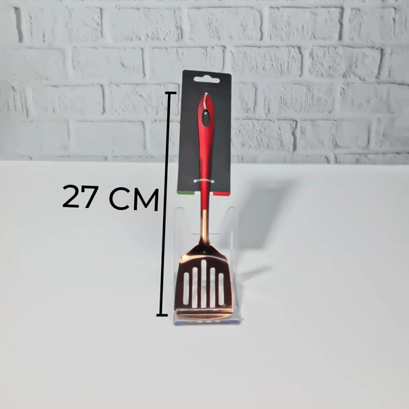 Hometarz Lüx Metal Gold Sos Spatula Paslanmaz Çelik - 2