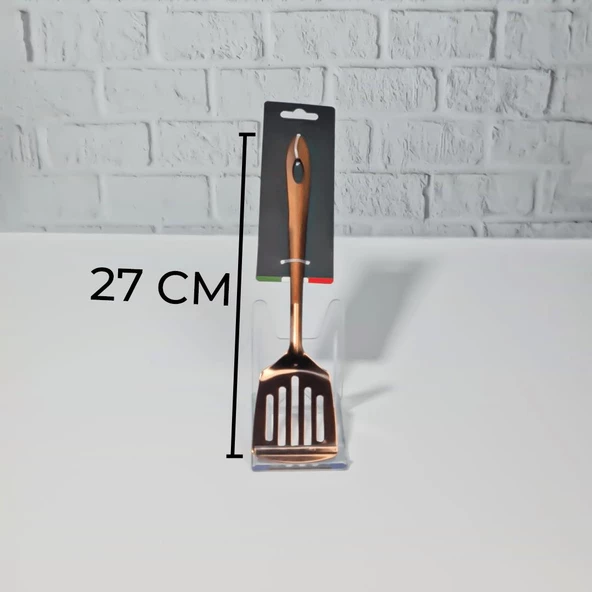 Hometarz Lüx Metal Gold Sos Spatula Paslanmaz Çelik - 4