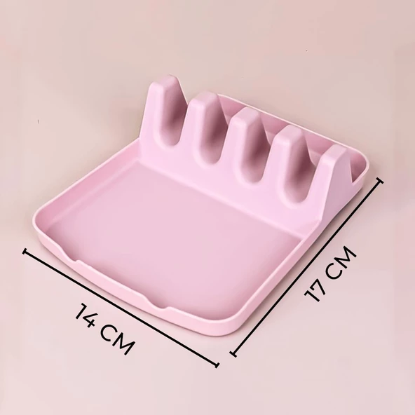 Hometarz Çoklu Kaşıklık Kevgir Spatula Tencere Kapağı Düzenleyici - 5