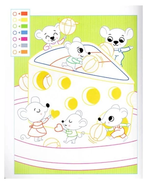 Kodlamalı Eğitici Boyama Seti - 1. Seviye ve 2. Seviye - Resim 3