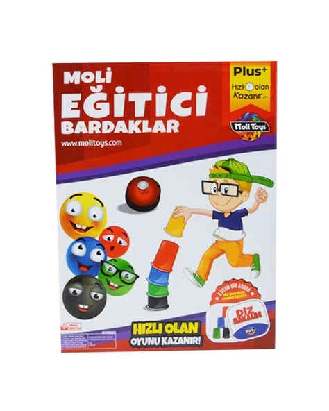 Eğitici Bardaklar Moli Toys - Resim 2