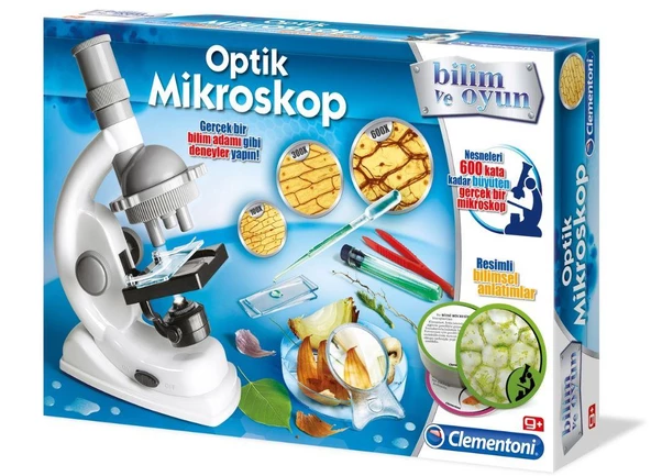 Clementoni Bilim ve Oyun Deney Seti Optik Mikroskop 64551 - 3