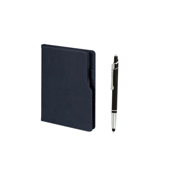 Termo Deri Kemerli Defter Kalem Seti - 2