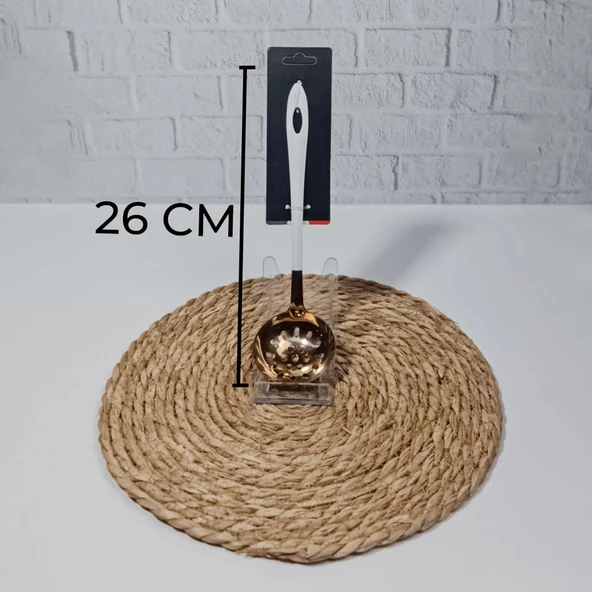 Hometarz Lüx Metal Gold Sos Kevgiri Paslanmaz Çelik - 2