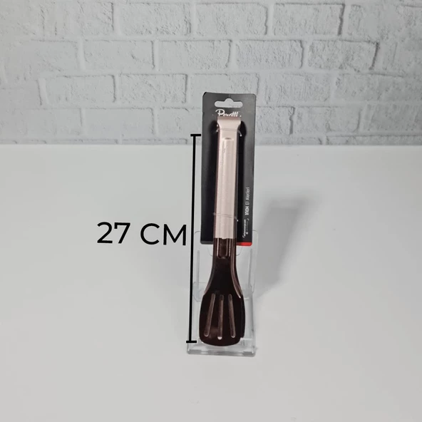 Hometarz Lüx Gold Metal Maşa Barbekü Mangal Izgara Maşası - 8