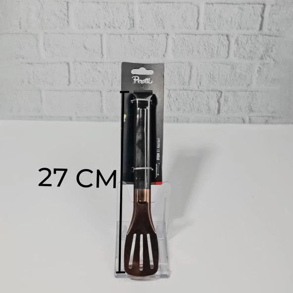 Hometarz Lüx Gold Metal Maşa Barbekü Mangal Izgara Maşası - 10