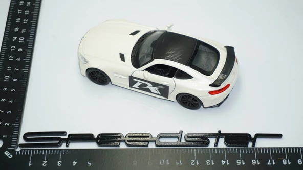 DK Tuning Porsche 356 Speedster Bagaj Siyah ABS Yazı Logo Amblem - 3