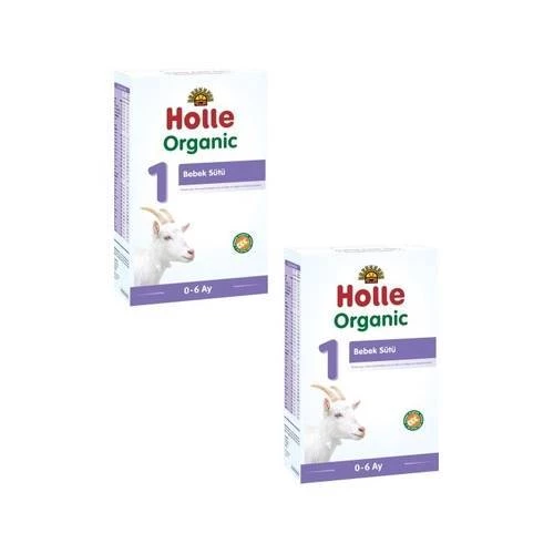 Holle Organik 1 Keçi Sütü 400 gr 0-6 Ay-2 adet