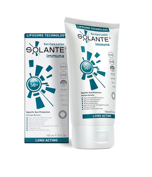 Solante immuna Spf 50+ Sun Care Lotion 150 ml (İmmunolojik Koruma)