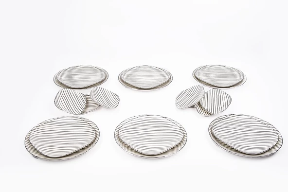 Porland Hope Sunum Seti 6 Kişilik 18 Parça - 4