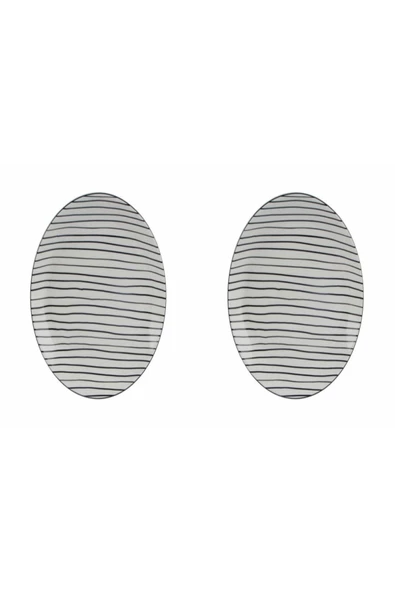 Porland Hope Kayık Tabak 31cm 2li