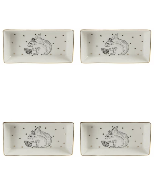 Porland Forest Kahvaltı&Meze Tabağı 13cm 4lü