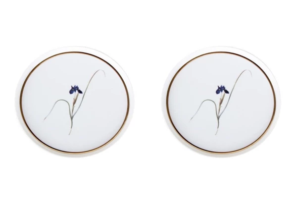 Porland Botanical Desen Düz Tabak 21cm 2li ürün görseli