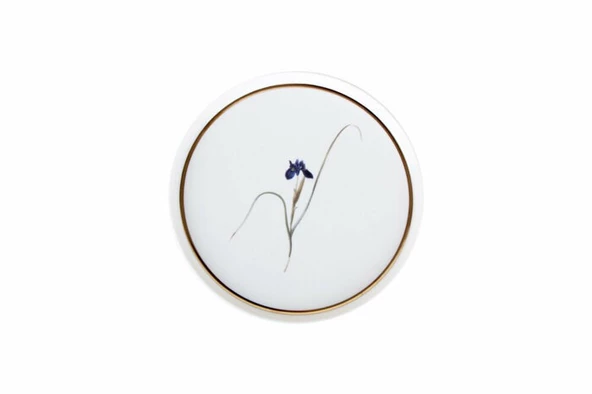 Porland Botanical Desen Düz Tabak 21cm