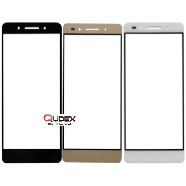 Qudex Honor 7 Ile Uyumlu Dokunmatik Okalı Ön Cam Orj Kalite