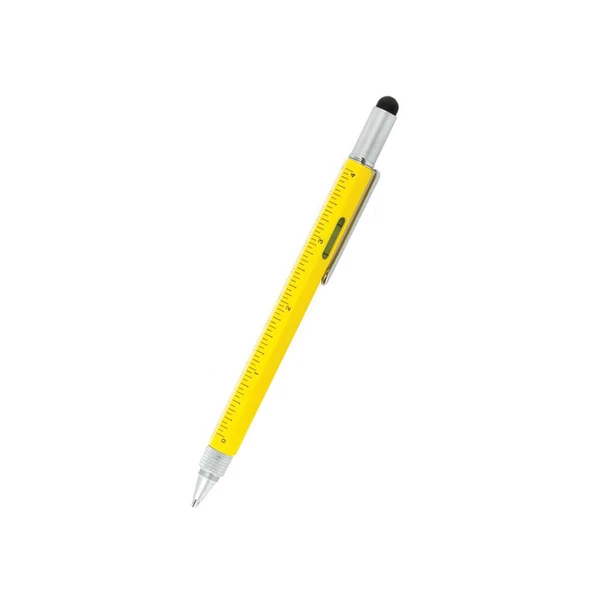 Çok Fonksiyonlu Çevirmeli Dokunmatik Tükenmez Kalem - Resim 4