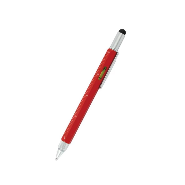 Çok Fonksiyonlu Çevirmeli Dokunmatik Tükenmez Kalem - Resim 3