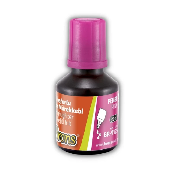 Fosforlu Kalem Mürekkebi 30 ml 1 Adet Brons İşaret Kalemi Mürekkebi 1 Adet - 6