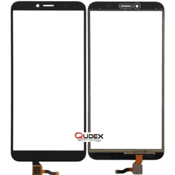 Qudex Y6 2018 (Atu-L21) Ile Uyumlu Dokunmatik Okalı Ön Cam Lens - 1