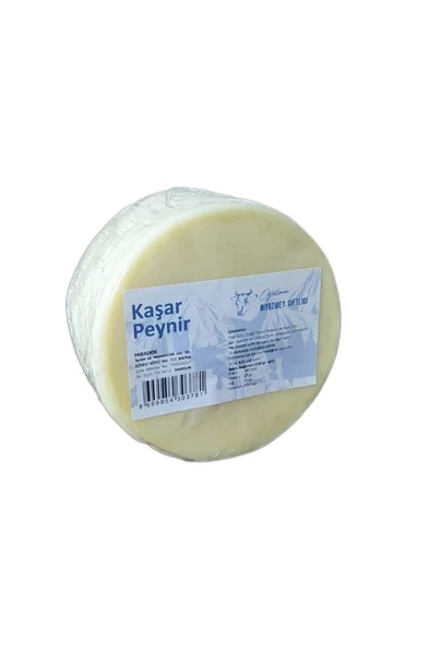 Taze Kaşar Peynir 400gr. Doğal Çiftlik Kaşarı