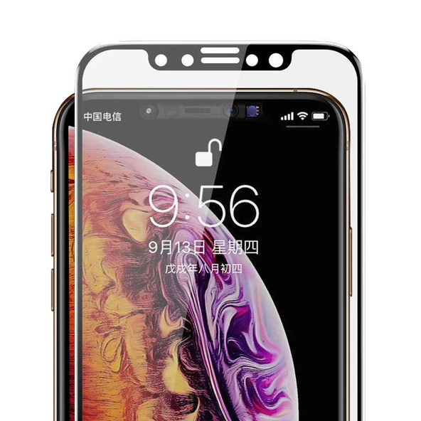 Apple iPhone XS Zore Kor Hayalet Cam Ekran Koruyucu