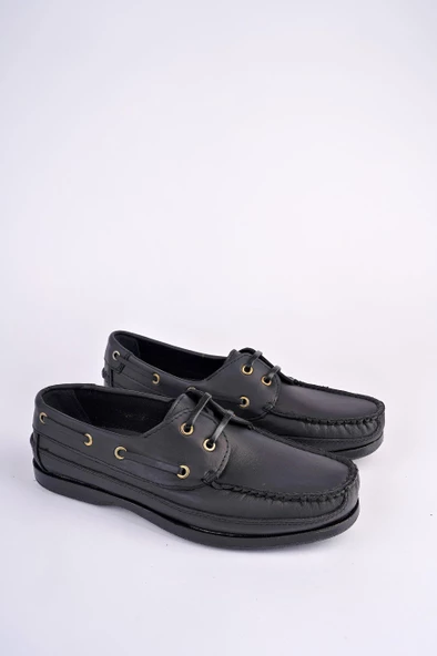 Muggo MİLLER Garantili Hakiki Deri Erkek Günlük Klasik Casual Ayakkabı - 5