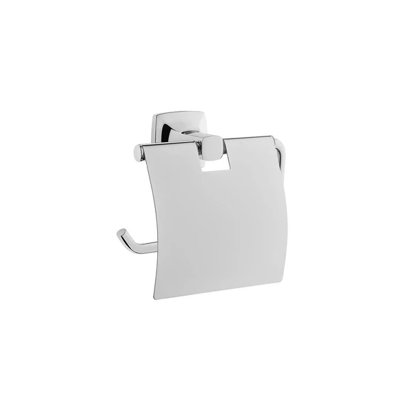 VitrA Base 400 Kapaklı Tuvalet Kağıtlığı Krom A44123