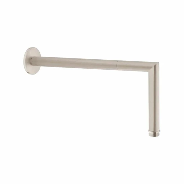 VitrA Origin Duvardan Dirsek Fırçalı Nikel A4263134 - 3