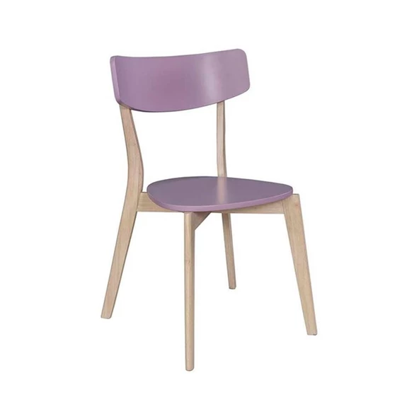 Vitale Eleen Ahşap Sandalye Lavanta MS.SA041 - 2