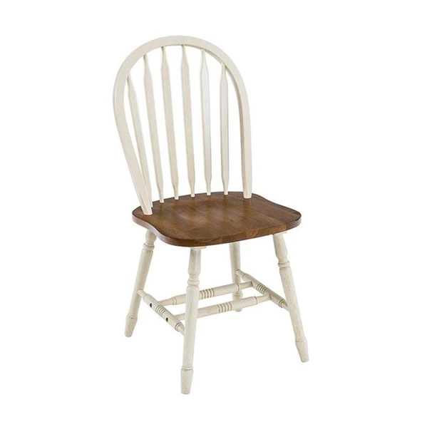 Vitale Apple Ahşap Sandalye Beyaz MS.SA025 - 2
