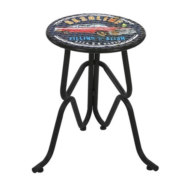 Vitale Gasoline Metal Tabure AK.GM0007 - 5