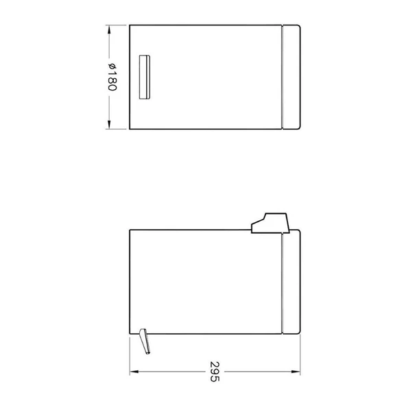 VitrA Arkitekta Çöp Kovası 5 Litre A44055 - 3
