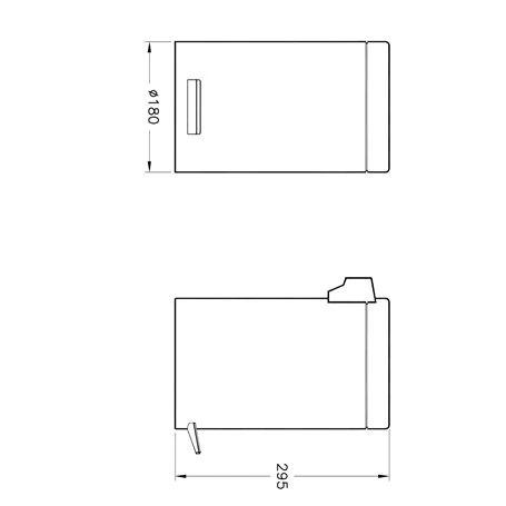 VitrA Arkitekta Çöp Kovası 5 Litre A44055 - 2