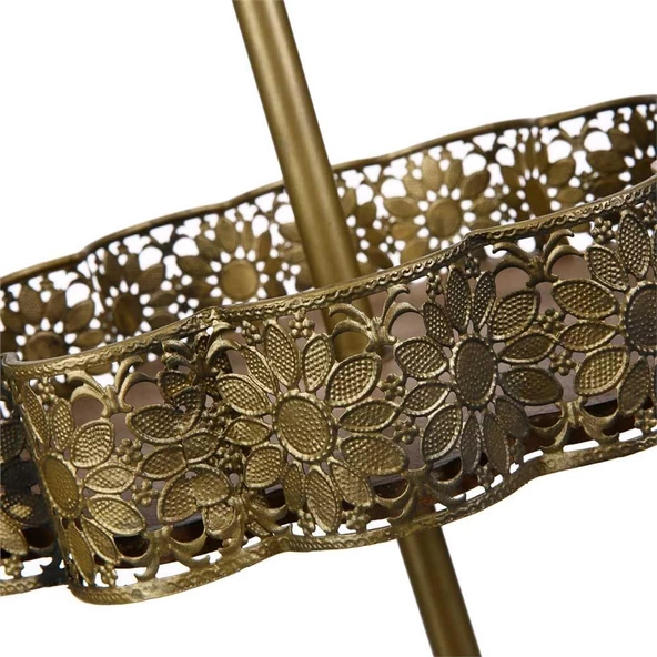 Vitale Rusty 2 Katlı Dekoratif Kurabiyelik AK.DF0065 - Resim 4